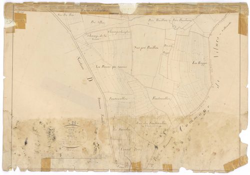 Semur-en-Auxois - Section C - 3 P PLAN 603/8