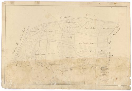 Semur-en-Auxois - Section D1 - 3 P PLAN 603/9