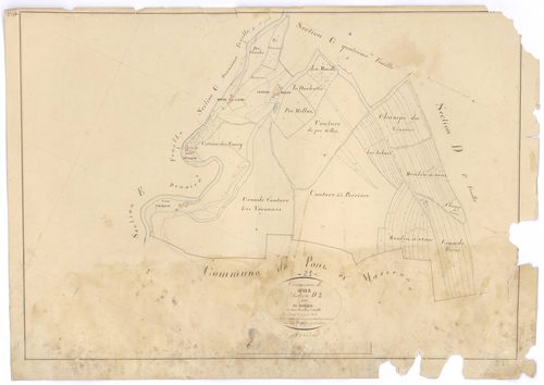 Semur-en-Auxois - Section D2 - 3 P PLAN 603/10