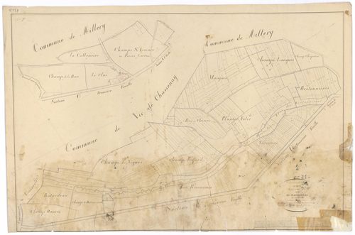 Semur-en-Auxois - Section F - 3 P PLAN 603/13