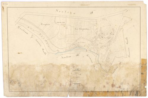 Semur-en-Auxois - Section G1 - 3 P PLAN 603/14
