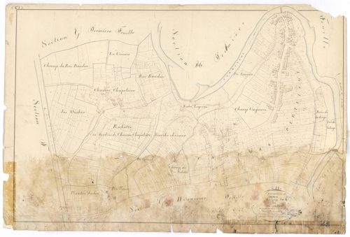 Semur-en-Auxois - Section G3 - 3 P PLAN 603/16