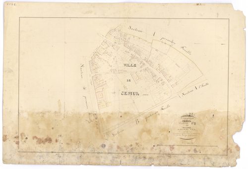 Semur-en-Auxois - Section H2 - 3 P PLAN 603/19