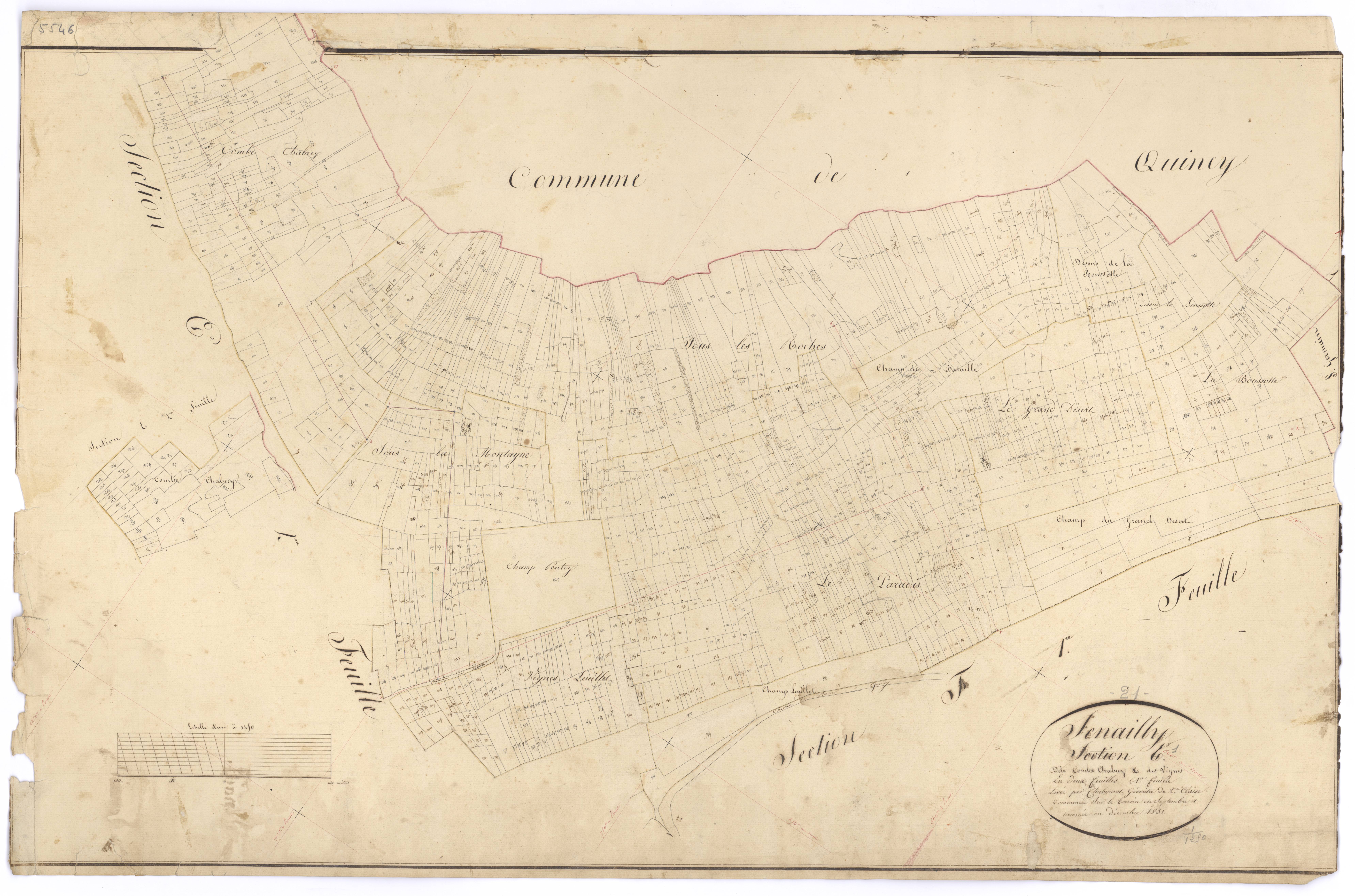 Senailly - Section E1 - 3 P PLAN 604/10