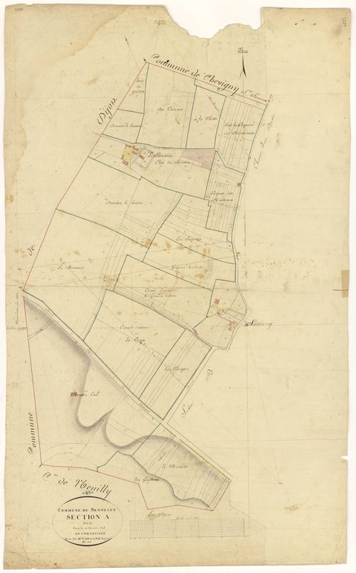 Sennecey-lès-Dijon - Section A - 3 P PLAN 605/2