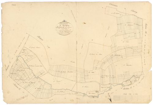 Ladoix-Serrigny - Section G - 3 P PLAN 606/10
