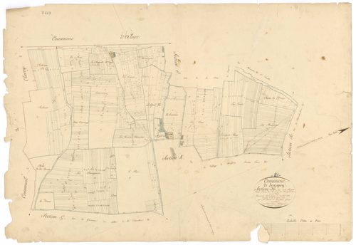 Ladoix-Serrigny - Section H - 3 P PLAN 606/11