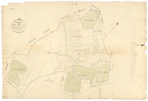 Ladoix-Serrigny - Section I2 - 3 P PLAN 606/13