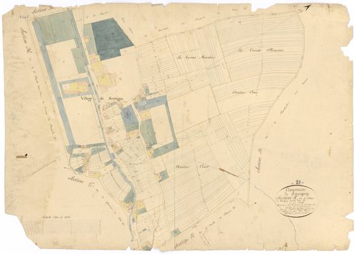 Ladoix-Serrigny - Section K - 3 P PLAN 606/15