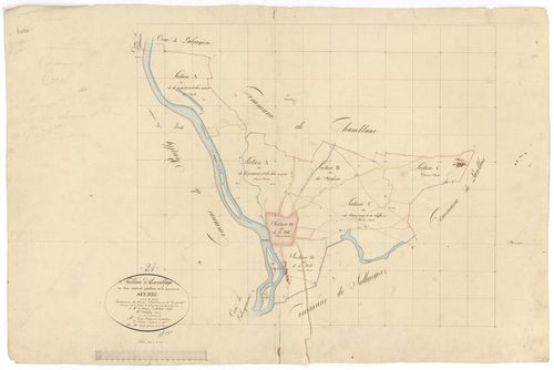 Seurre - Tableau d'assemblage - 3 P PLAN 607/1