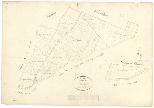 Seurre - Section B - 3 P PLAN 607/4