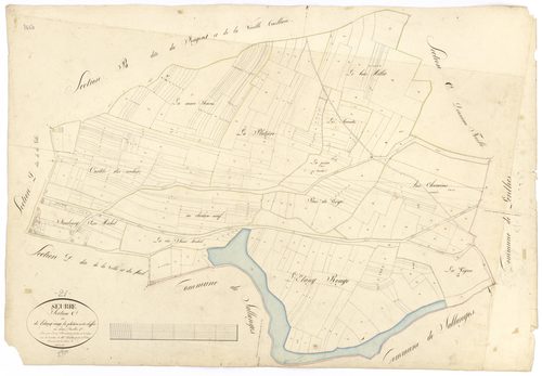 Seurre - Section C1 - 3 P PLAN 607/5