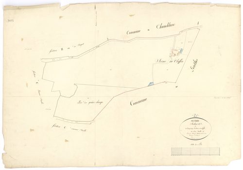 Seurre - Section C2 - 3 P PLAN 607/6