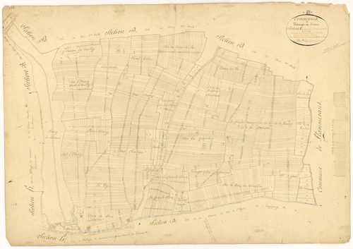 Soissons-sur-Nacey - Section C - 3 P PLAN 610/3