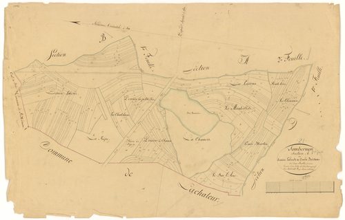 Sombernon - Section A1 - 3 P PLAN 611/2