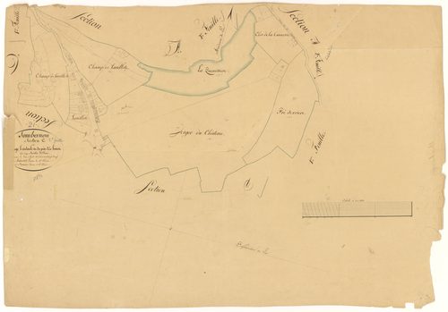 Sombernon - Section C2 - 3 P PLAN 611/7