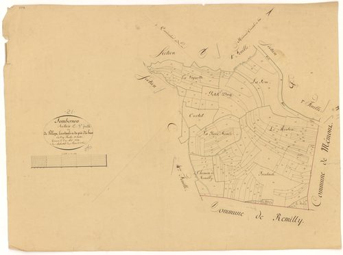 Sombernon - Section C3 - 3 P PLAN 611/8