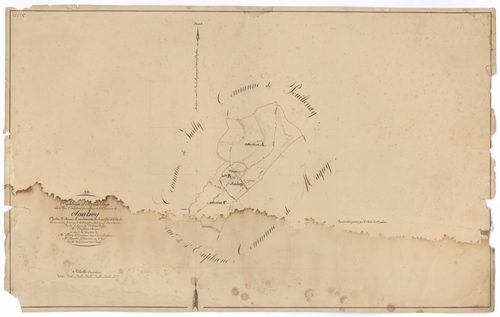 Souhey - Tableau d'assemblage - 3 P PLAN 612/1