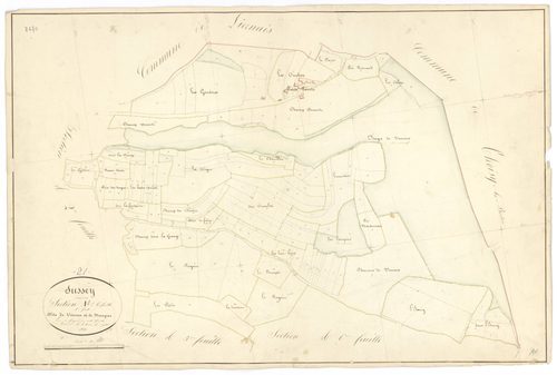 Sussey - Section A1 - 3 P PLAN 615/2