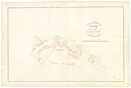 Sussey - Section A4 - 3 P PLAN 615/5
