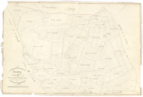 Sussey - Section B1 - 3 P PLAN 615/8