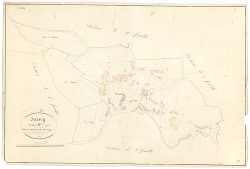 Sussey - Section B2 - 3 P PLAN 615/9