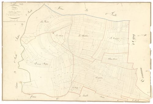 Sussey - Section C1 - 3 P PLAN 615/11