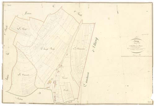 Sussey - Section C3 - 3 P PLAN 615/13