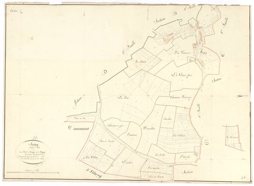 Sussey - Section D1 - 3 P PLAN 615/14
