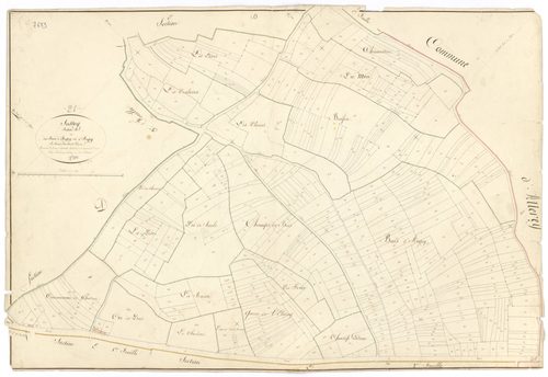 Sussey - Section D2 - 3 P PLAN 615/15