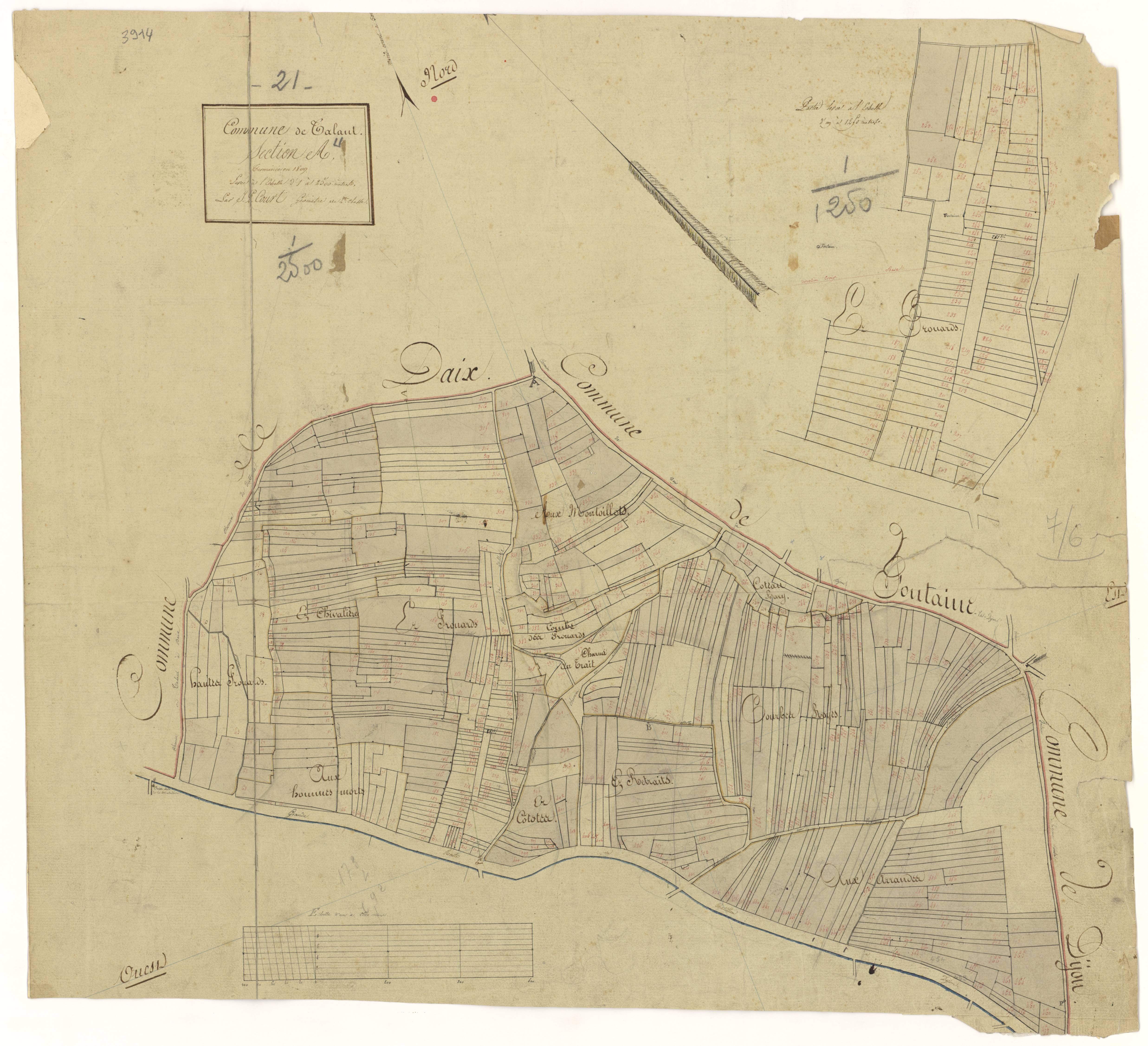 Talant - Section A - 3 P PLAN 617/2