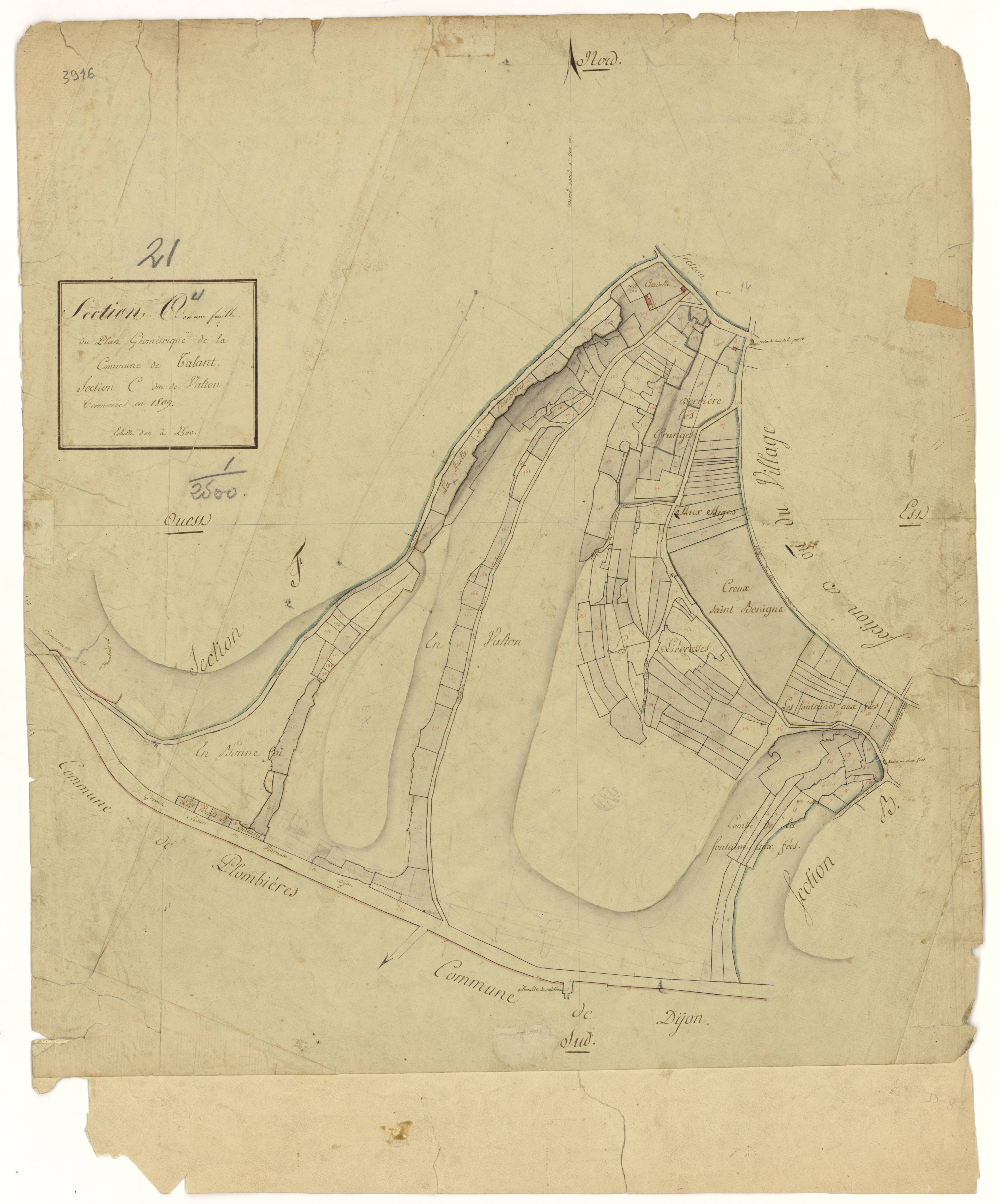 Talant - Section C - 3 P PLAN 617/4