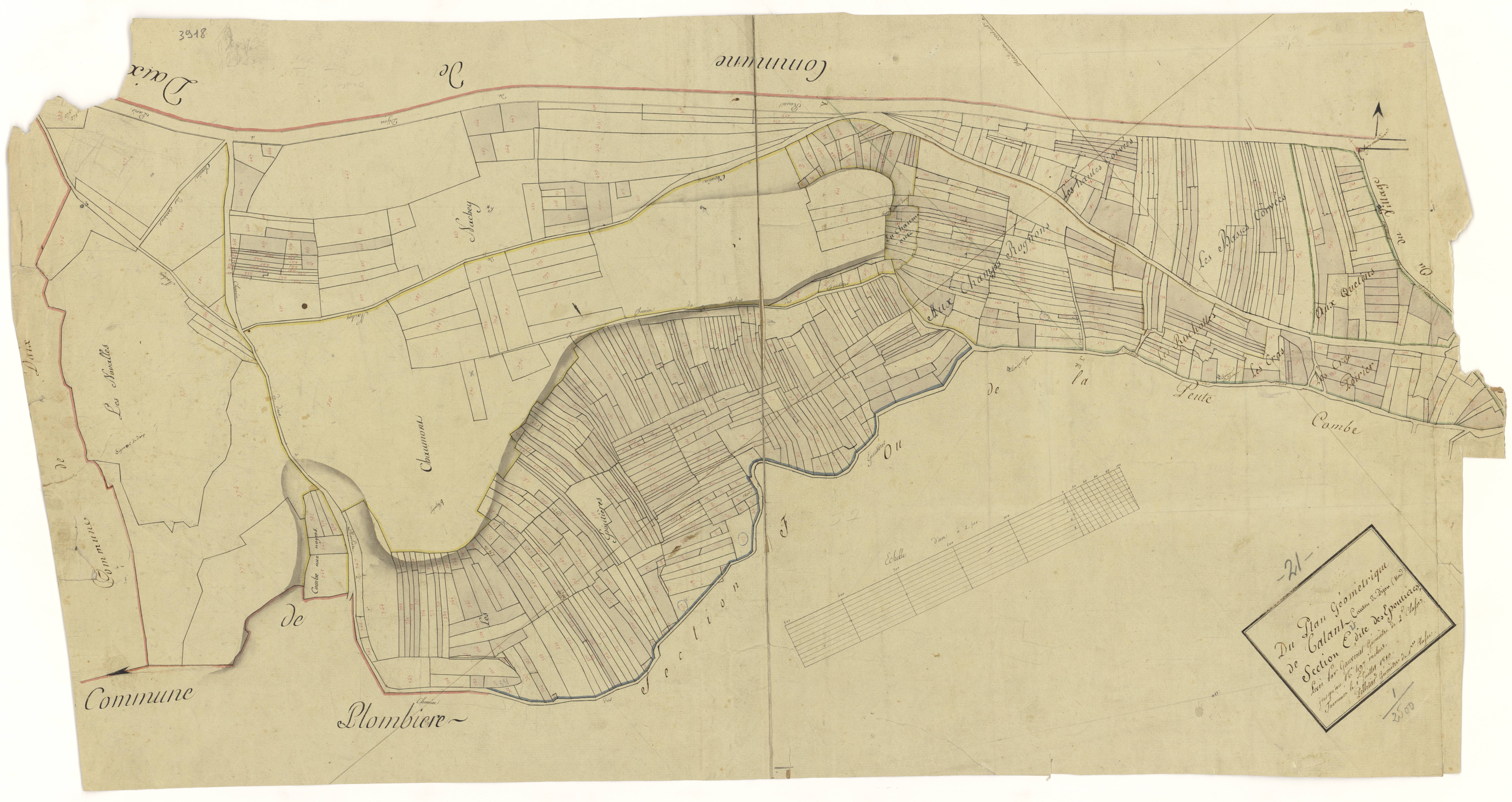 Talant - Section E - 3 P PLAN 617/6