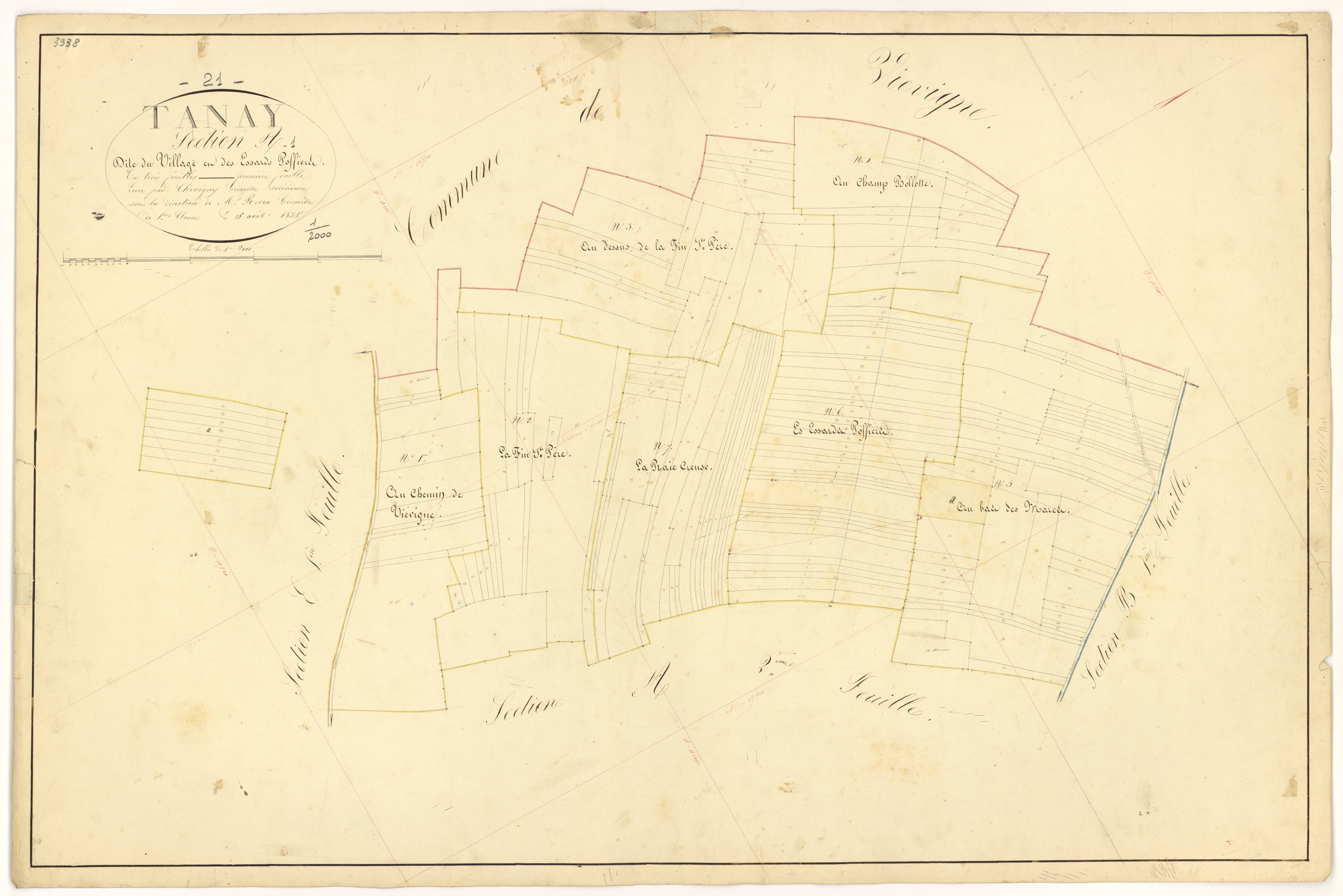 Tanay - Section A1 - 3 P PLAN 619/3