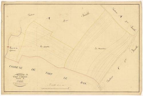 Tart-l'Abbaye - Section A1 - 3 P PLAN 621/2