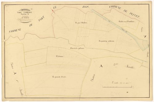 Tart-l'Abbaye - Section A2 - 3 P PLAN 621/3