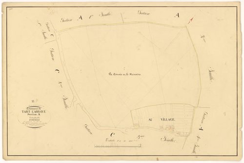 Tart-l'Abbaye - Section A3 - 3 P PLAN 621/4