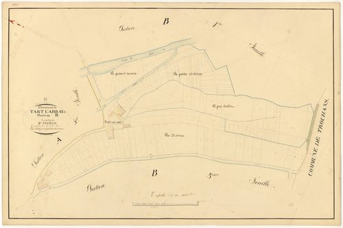 Tart-l'Abbaye - Section B2 - 3 P PLAN 621/8