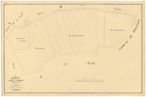 Tart-l'Abbaye - Section B3 - 3 P PLAN 621/9