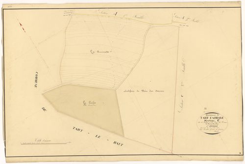Tart-l'Abbaye - Section C1 - 3 P PLAN 621/10