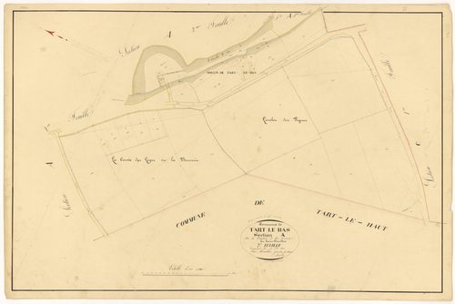 Tart-le-Bas - Section A7 - 3 P PLAN 622/8