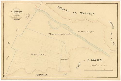 Tart-le-Bas - Section B3 - 3 P PLAN 622/12