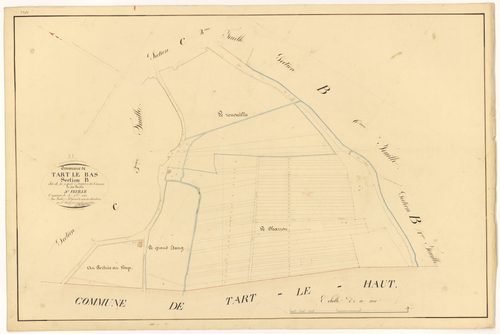 Tart-le-Bas - Section B5 - 3 P PLAN 622/14