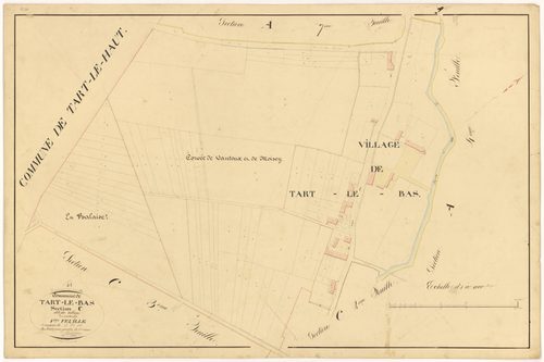 Tart-le-Bas - Section C1 - 3 P PLAN 622/16