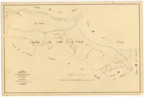 Tart-le-Bas - Section C2 - 3 P PLAN 622/17