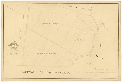 Tart-le-Bas - Section C3 - 3 P PLAN 622/18