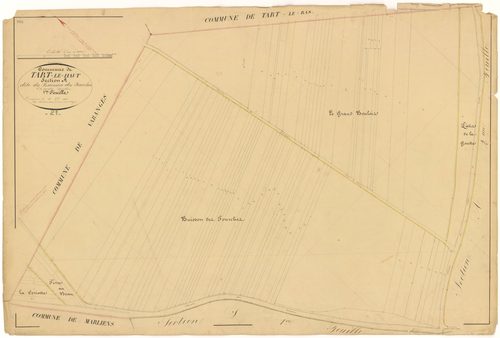 Tart-le-Haut - Section A1 - 3 P PLAN 623/2