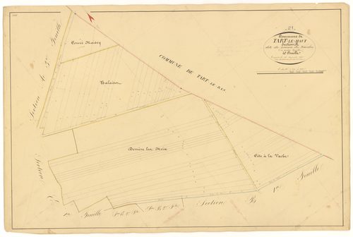 Tart-le-Haut - Section A4 - 3 P PLAN 623/5
