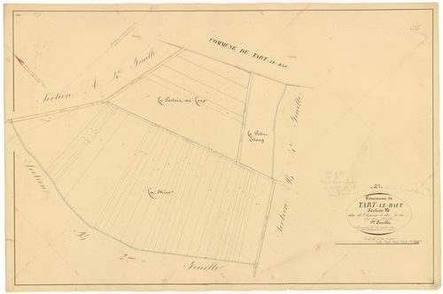 Tart-le-Haut - Section B1 - 3 P PLAN 623/6