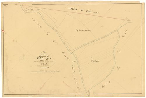 Tart-le-Haut - Section B6 - 3 P PLAN 623/11